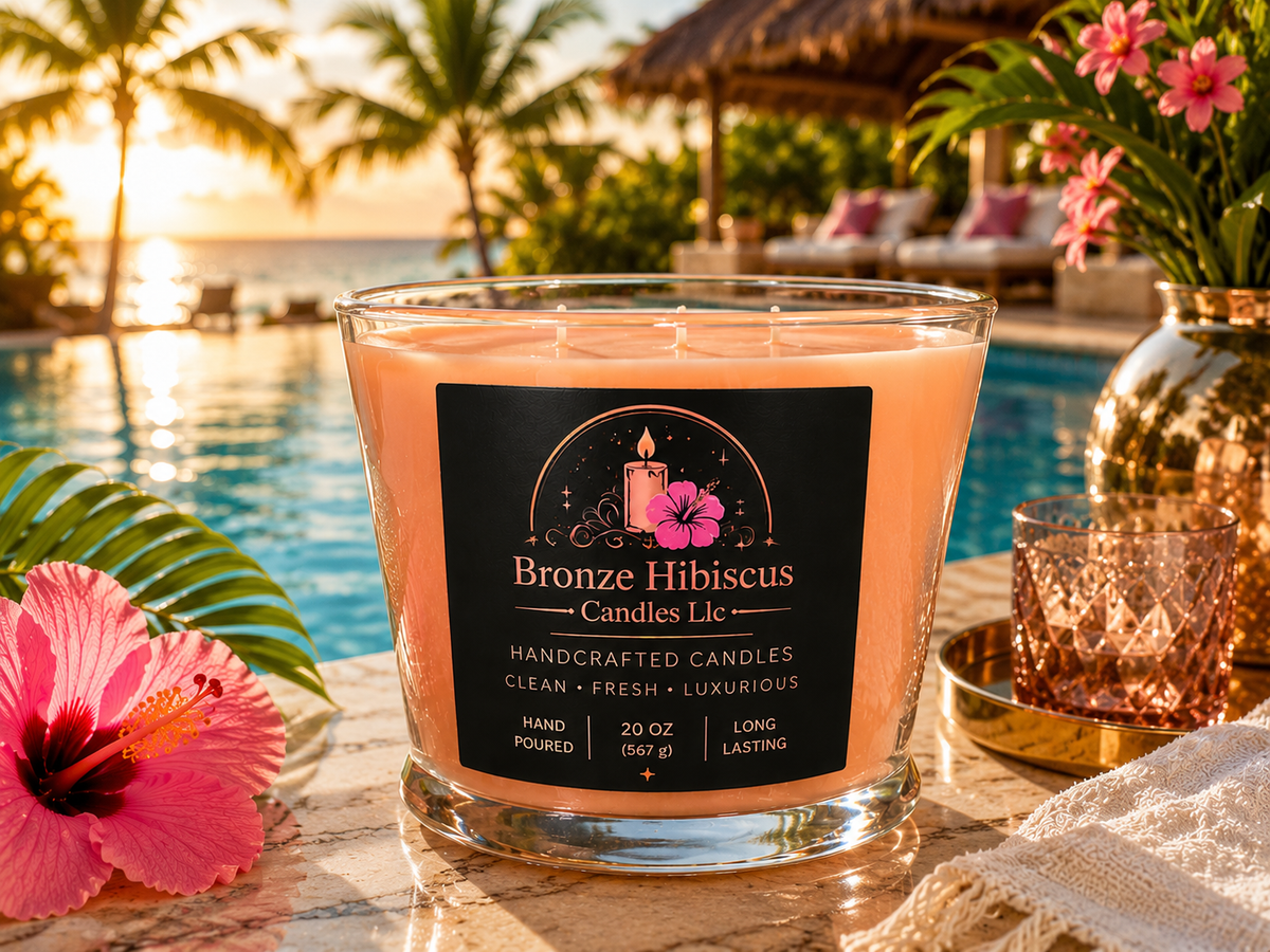 Luxury 20 oz Soy Wax Candles