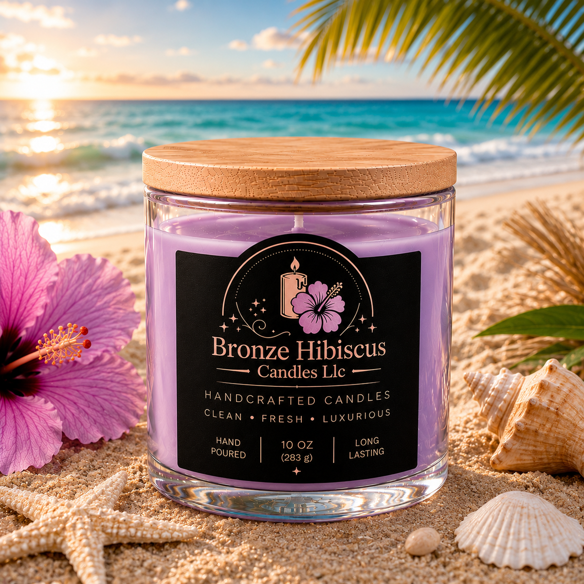 Luxury 10 oz Soy Wax Candles