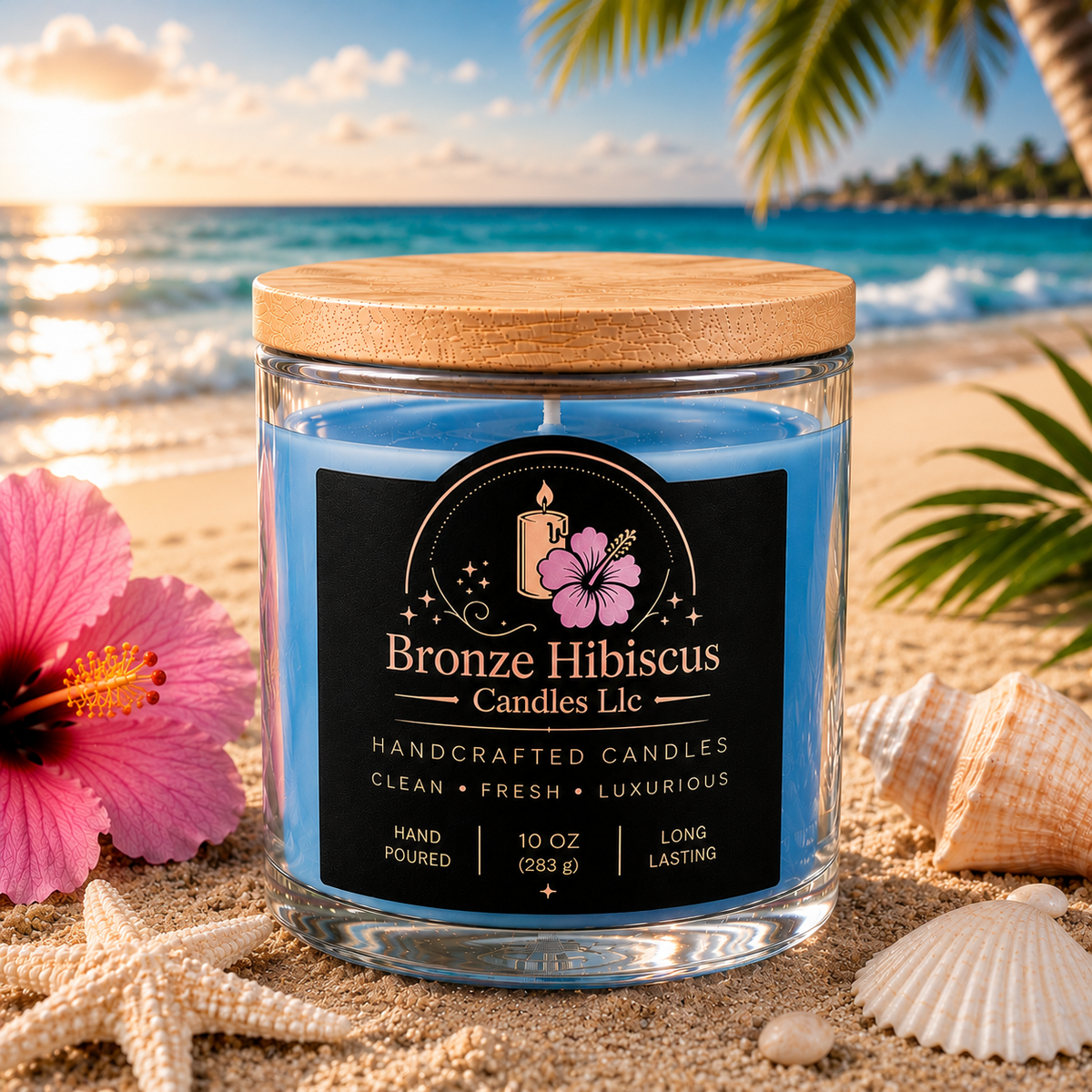 Luxury 10 oz Soy Wax Candles